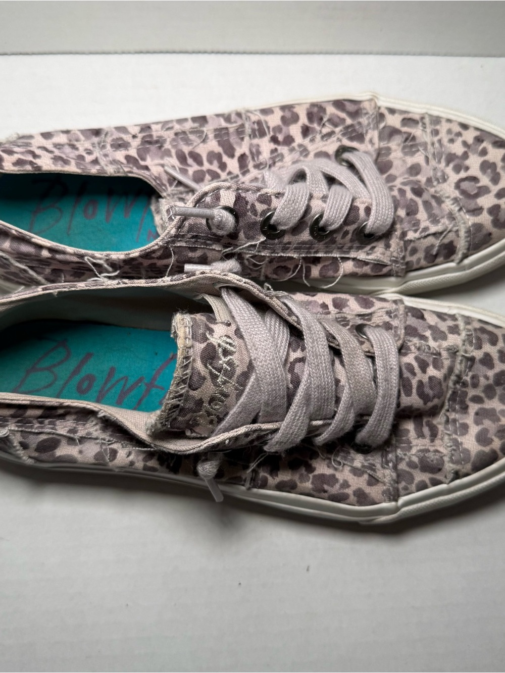 Blowfish Malibu Leopard Print Sneakers Women’s 7.5 - Picture 5 of 7